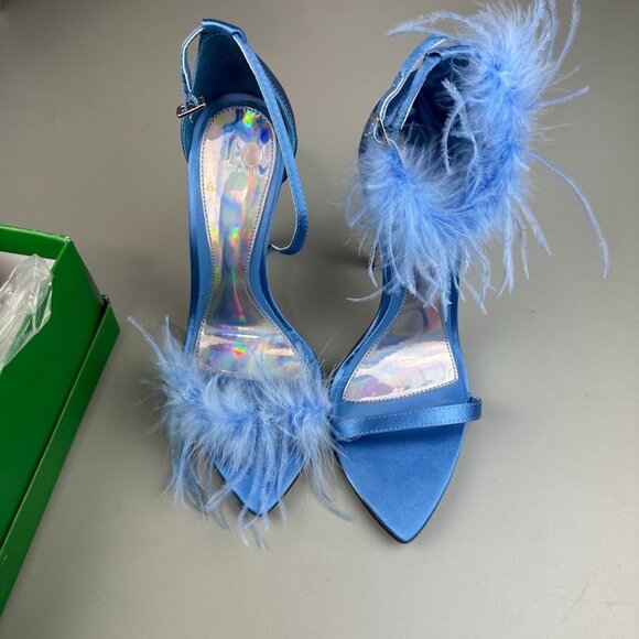 JLO Jennifer Lopez x REVOLVE Sunset Sandal in Wave - Picture 2 of 7